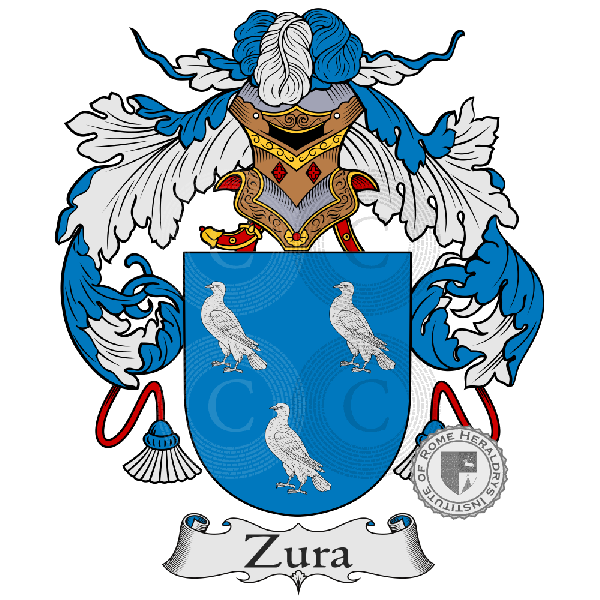 Escudo de la familia Zura