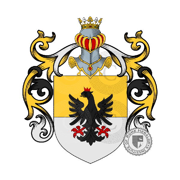 Coat of arms of family Doria, D'Oria, D'Oria   ref: 57235