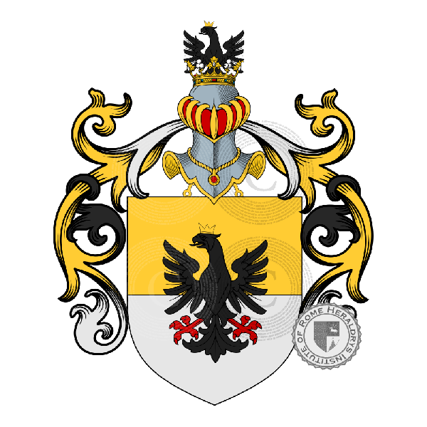 Coat of arms of family Doria, D'Oria, D'Oria   ref: 57236