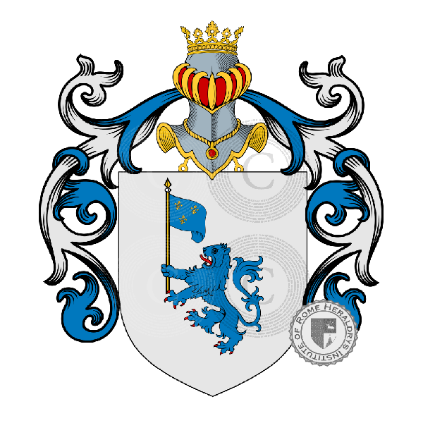 Coat of arms of family Acciaioli, Acciajoli