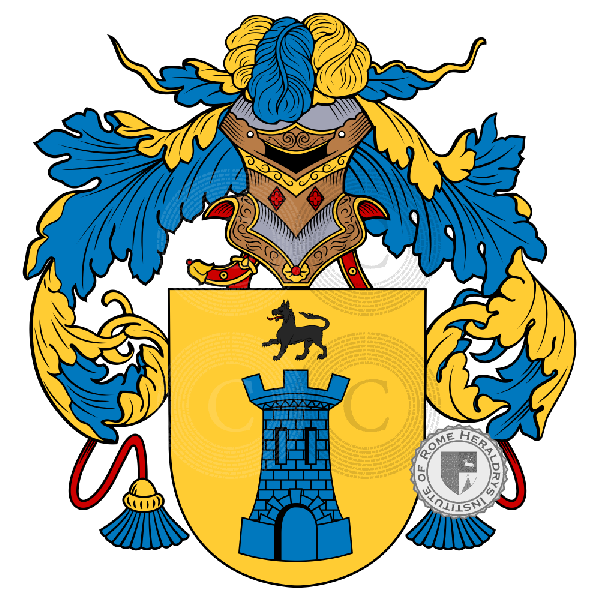 Wappen der Familie Coria