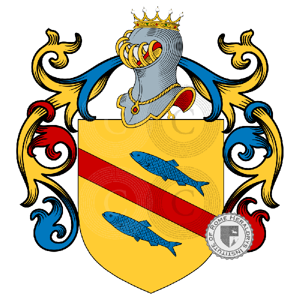 Wappen der Familie Pescatore