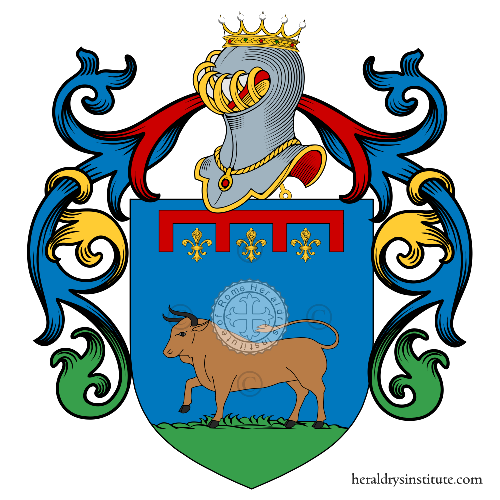 Escudo de la familia Taurisani