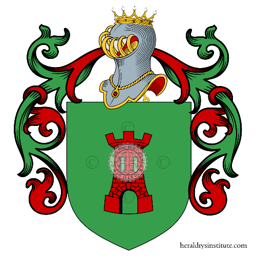 Coat of arms of family Tinaldi