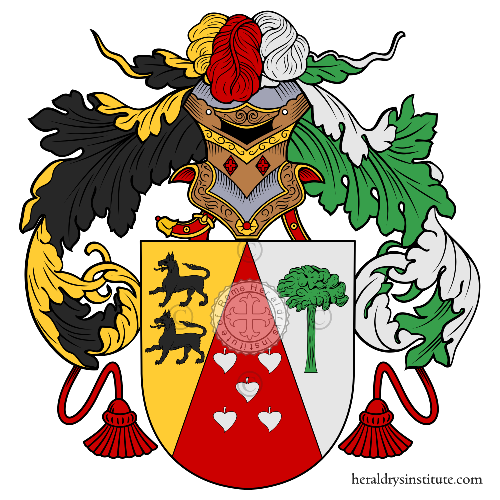 Coat of arms of family Rizo