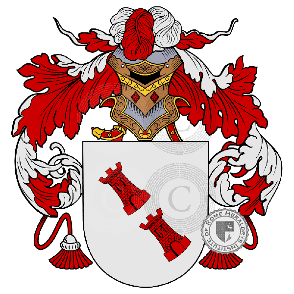 Coat of arms of family Zacarías