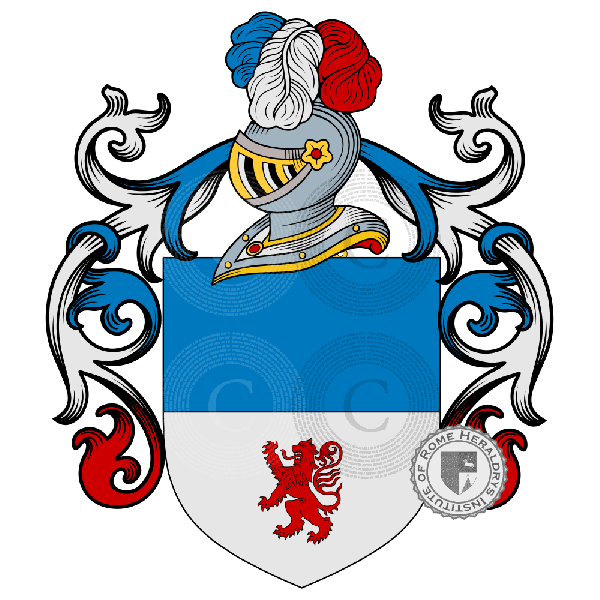 Coat of arms of family Tichetti
