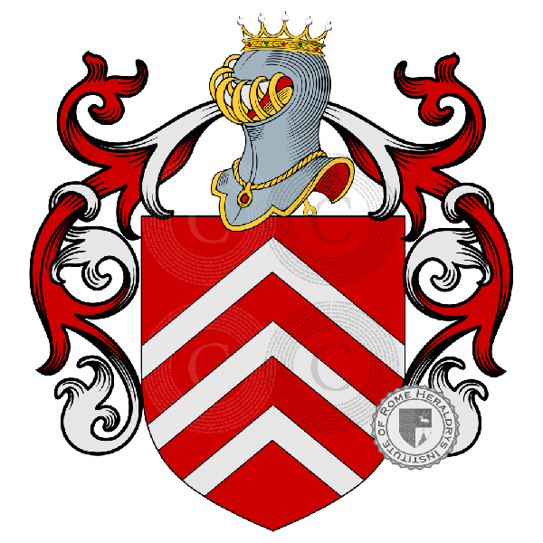 Coat of arms of family Lucas De Montigny