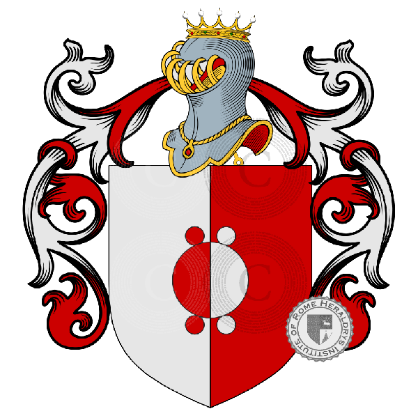 Coat of arms of family Vilio