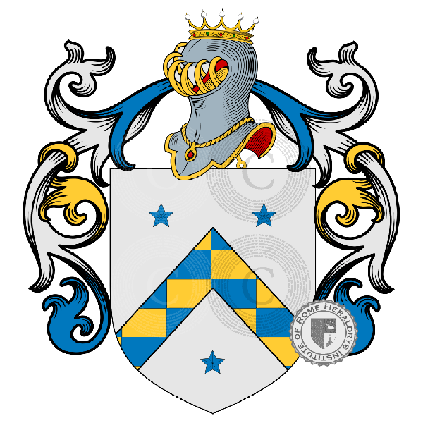 Coat of arms of family Rostro