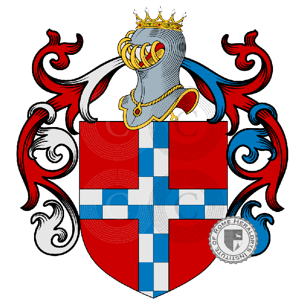 Wappen der Familie Malvicini