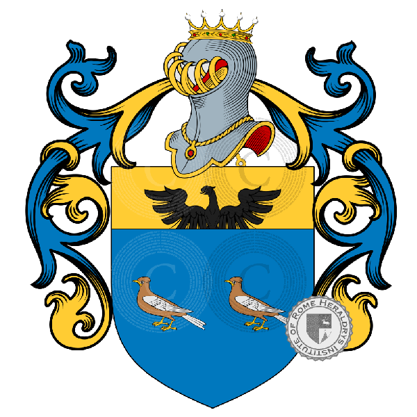 Coat of arms of family Modolo