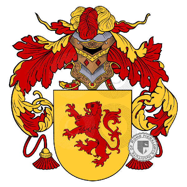 Coat of arms of family Medina   ref: 57478