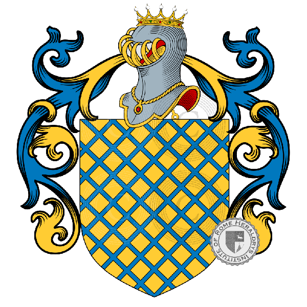 Coat of arms of family Rinieri   ref: 57482