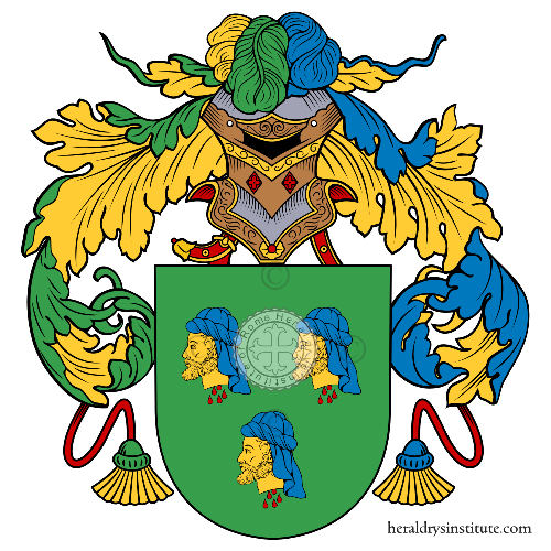 Coat of arms of family Polentinos, Polentino