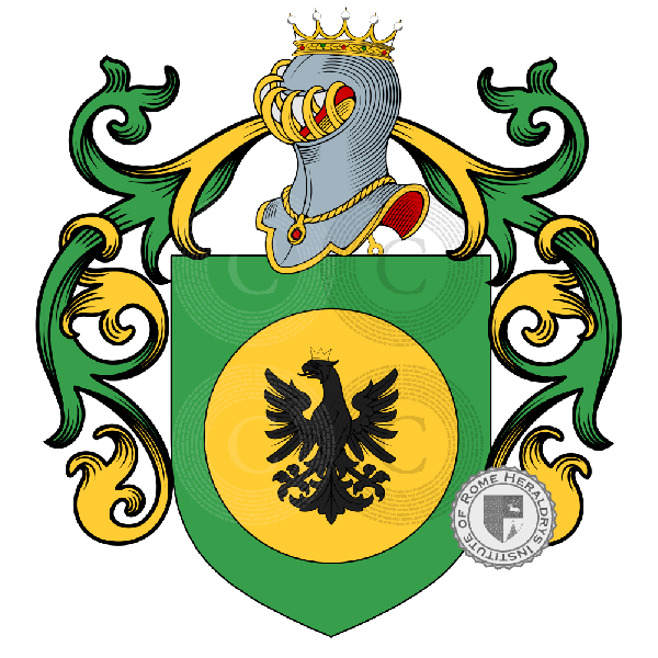 Coat of arms of family Campanaro