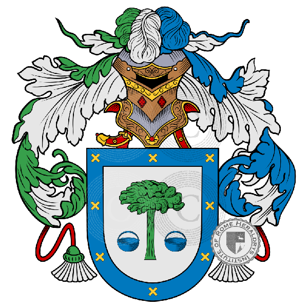 Coat of arms of family Claro