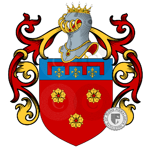 Wappen der Familie Tondi, Tondo, Tondo   ref: 57564