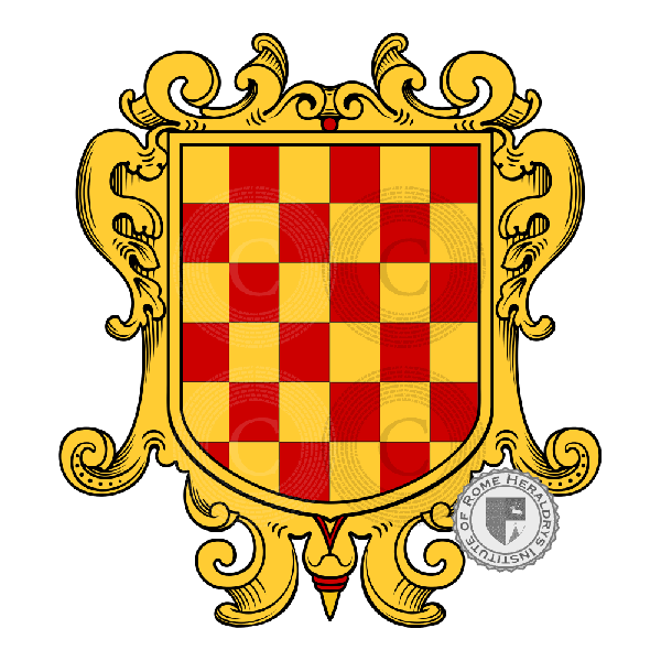 Coat of arms of family Bartolomei