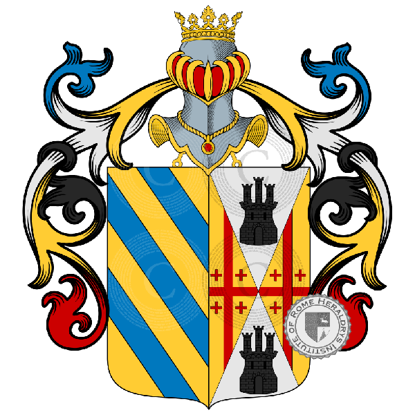 Escudo de la familia Contarini, Contari, Contarino