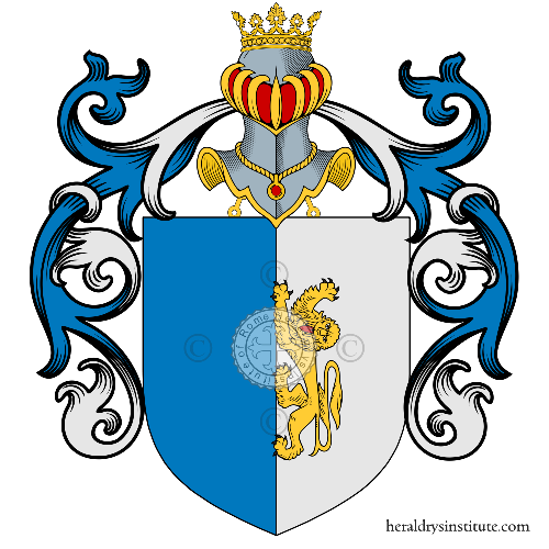 Escudo de la familia Curatolo, Curatola, Curatoli