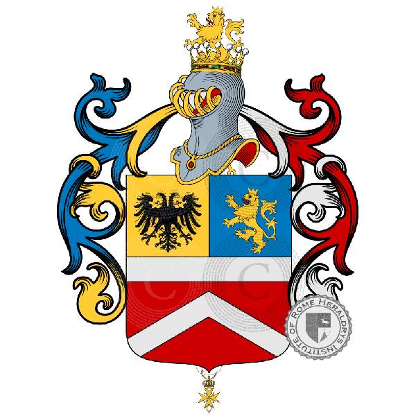 Coat of arms of family Perrone
