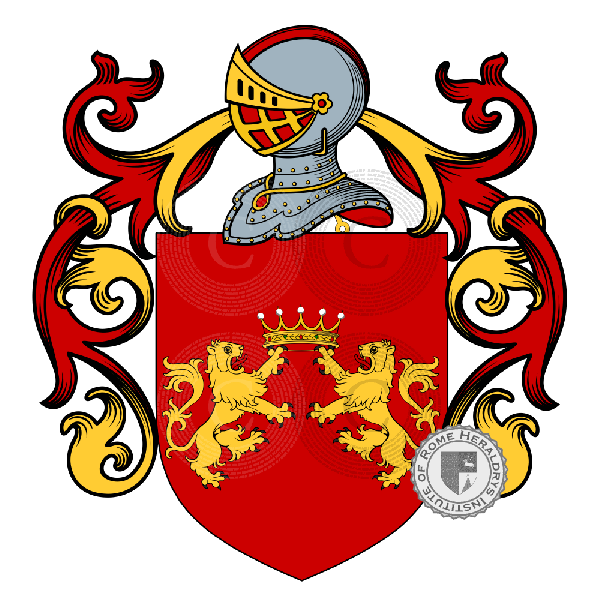 Coat of arms of family Tocci