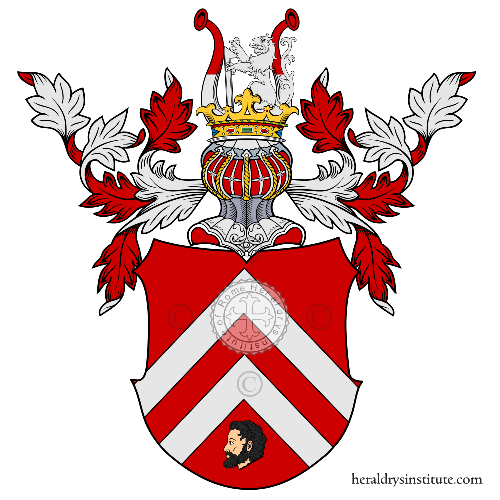 Coat of arms of family Haubert