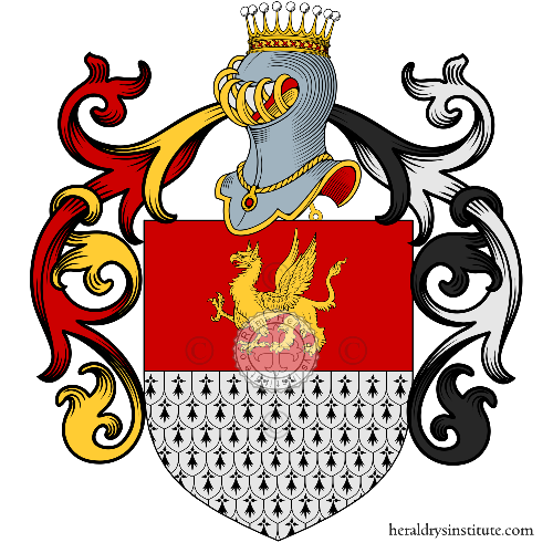 Coat of arms of family Nuvoloni, Nuvolone, Novellone