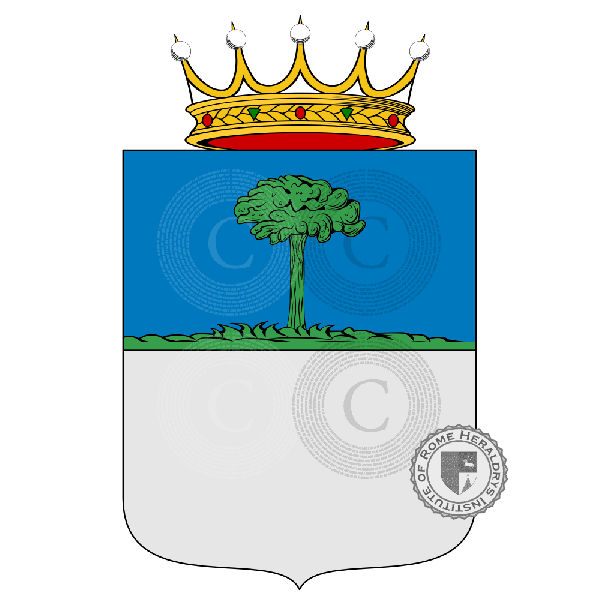 Coat of arms of family Da Carpi