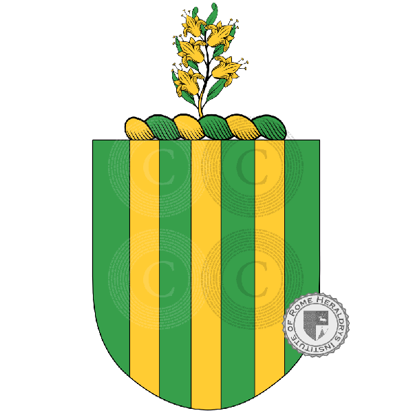 Coat of arms of family Ribeiro