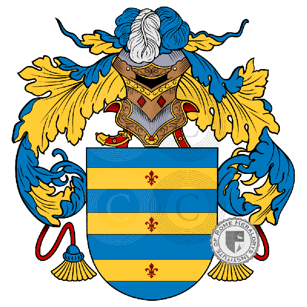 Wappen der Familie Ravelo