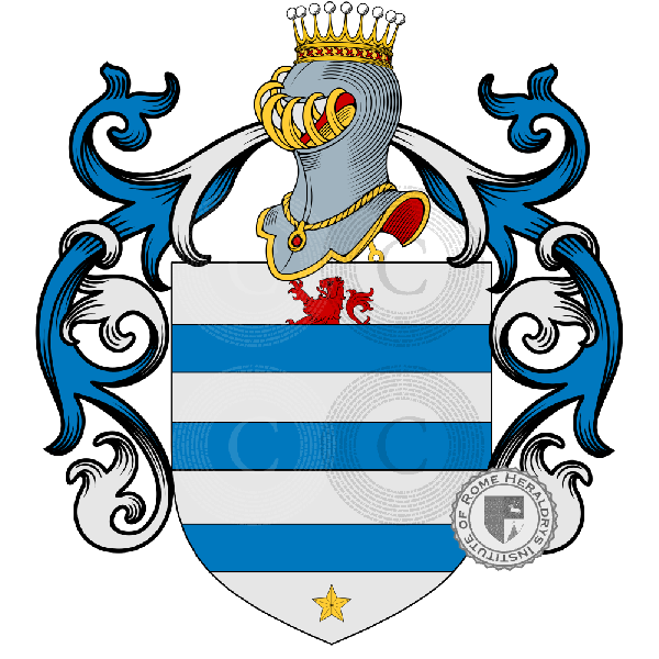 Coat of arms of family Giuliari Gianfilippi