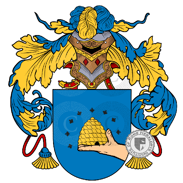 Coat of arms of family Melero