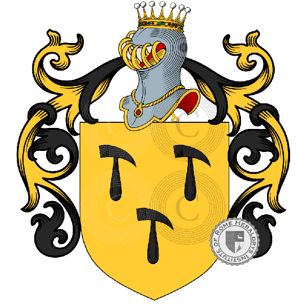 Wappen der Familie Martel