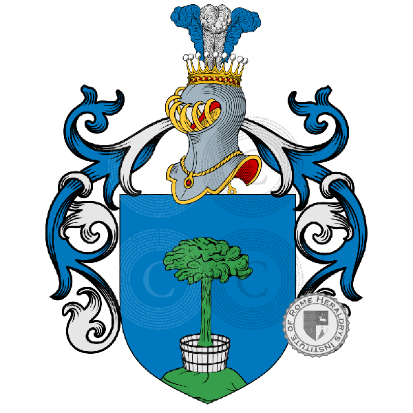 Coat of arms of family Orti
