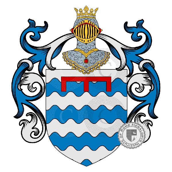 Coat of arms of family Galeota   ref: 57863