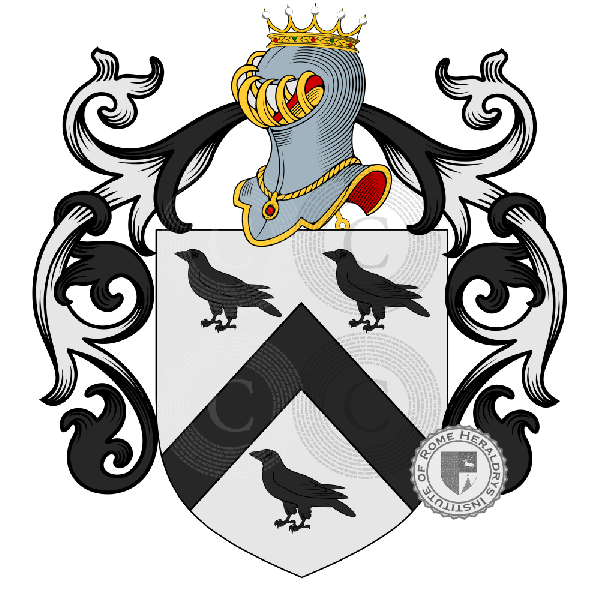 Escudo de la familia De Floyd de Tréguibé   ref: 57942