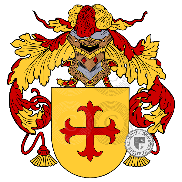 Coat of arms of family Garcìa del Pozo