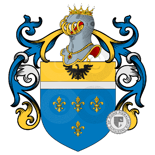 Coat of arms of family Maricani