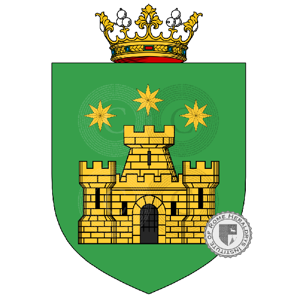 Coat of arms of family Polizio