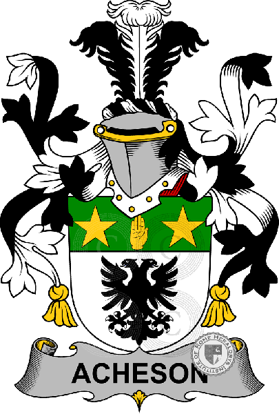 Wappen der Familie Acheson   ref: 58045