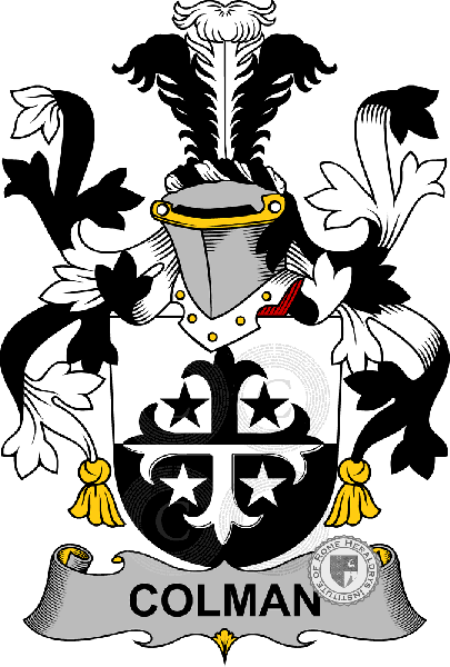 Coat of arms of family Colman, McColman, McColman   ref: 58280