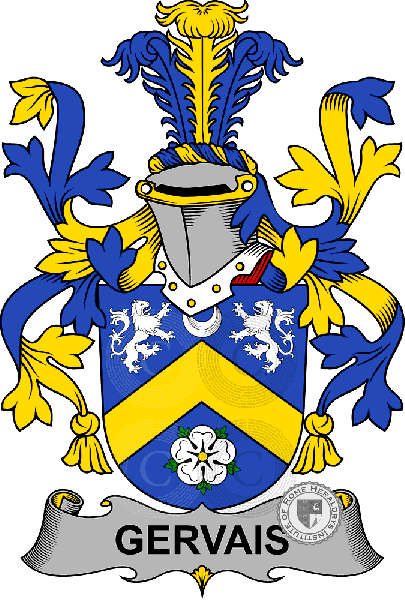 Escudo de la familia Gervais   ref: 58558