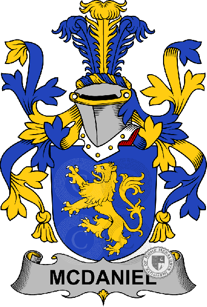 Wappen der Familie McDaniel, Daniel, Daniel   ref: 58925