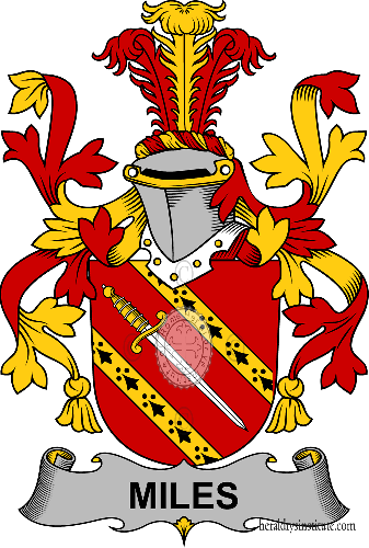 Wappen der Familie Miles, Moyles