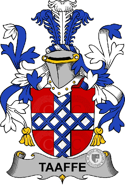 Coat of arms of family Taaffe   ref: 59283