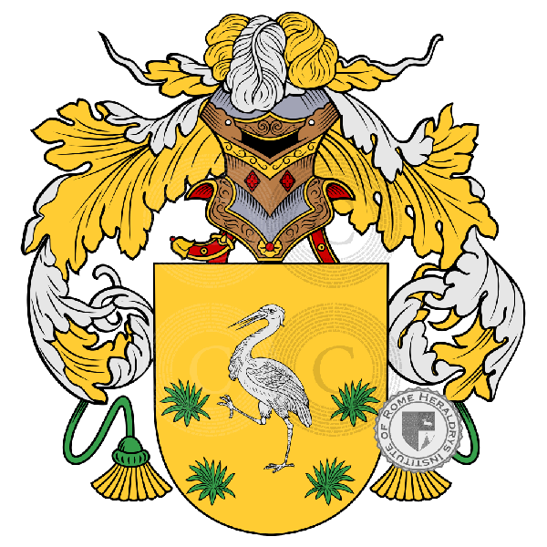 Wappen der Familie Garcìa del Pozo   ref: 59495