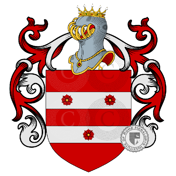 Coat of arms of family Roffier, Ruffier