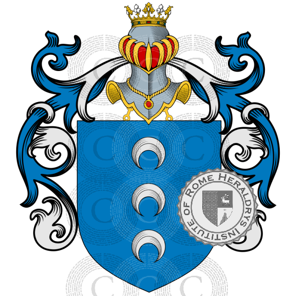 Coat of arms of family Naro